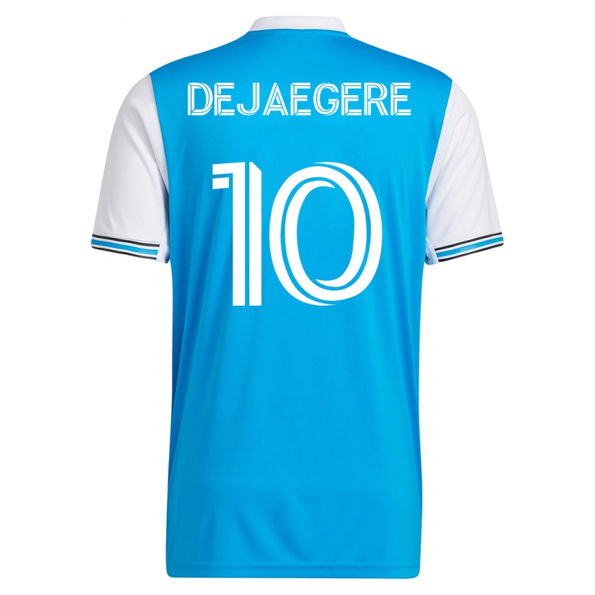 Niño Camiseta Brecht Dejaegere #10 Azul 1ª Equipación 2023/24 La Camisa Chile