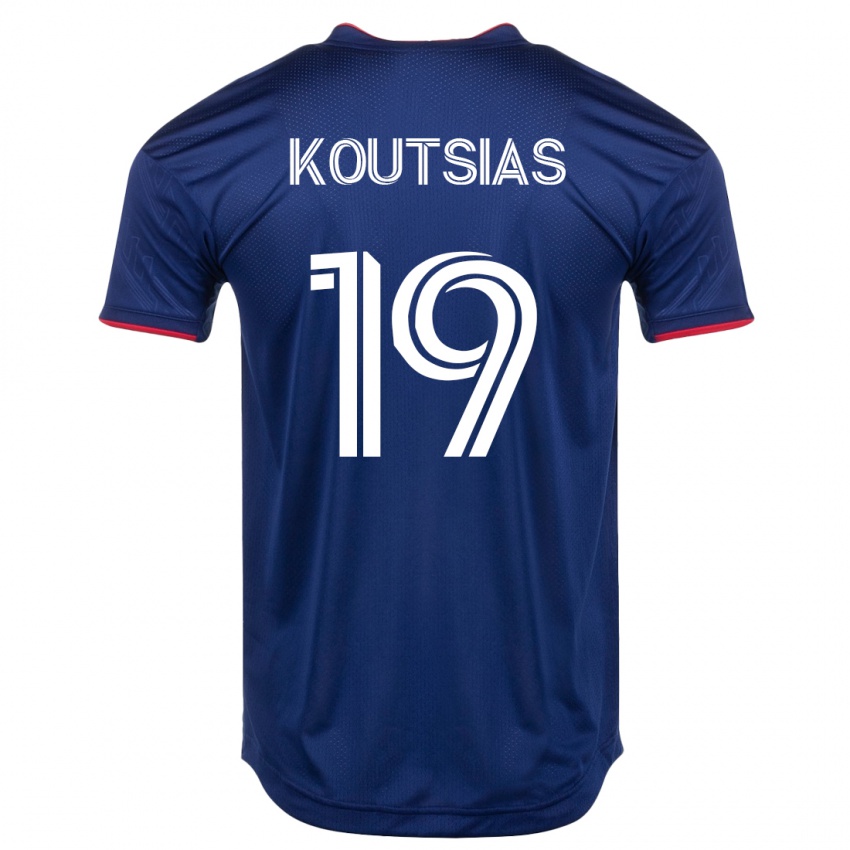 Niño Camiseta Georgios Koutsias #19 Armada 1ª Equipación 2023/24 La Camisa Chile