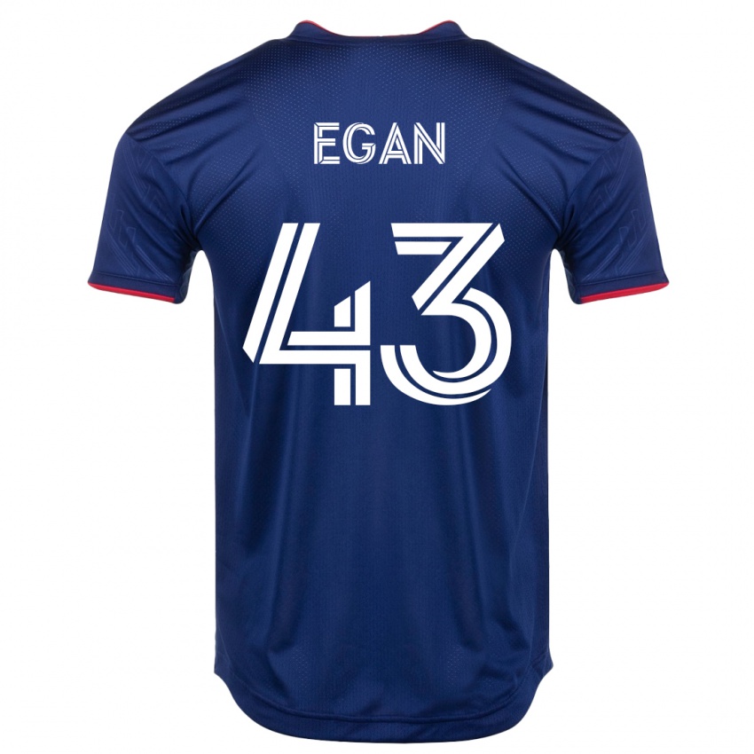 Niño Camiseta Noah Egan #43 Armada 1ª Equipación 2023/24 La Camisa Chile