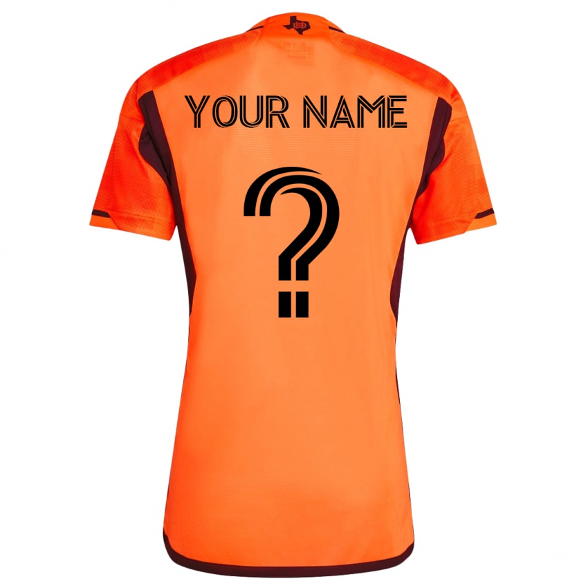 Niño Camiseta Su Nombre #0 Naranja 1ª Equipación 2023/24 La Camisa Chile