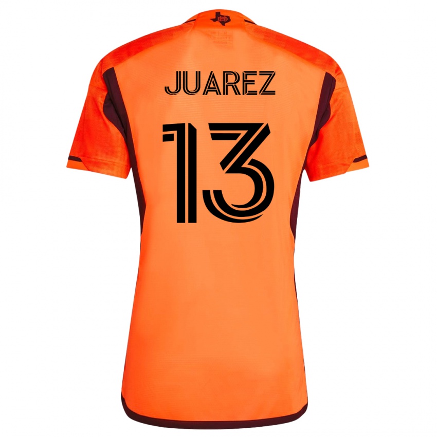 Niño Camiseta Jathan Juarez #13 Naranja 1ª Equipación 2023/24 La Camisa Chile
