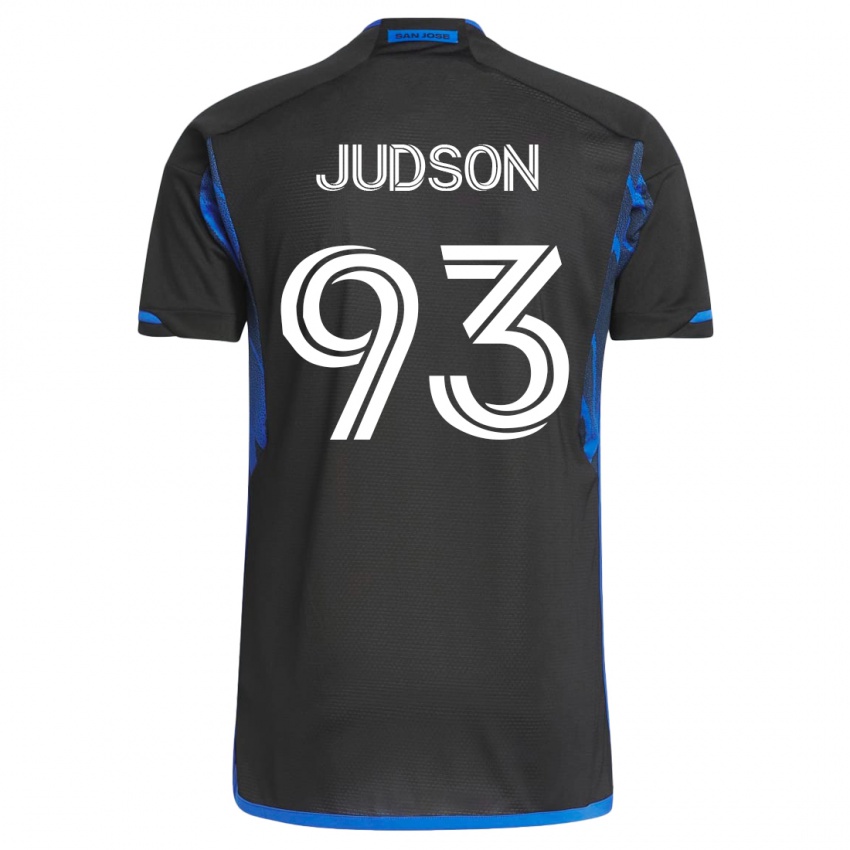 Niño Camiseta Judson #93 Azul Negro 1ª Equipación 2023/24 La Camisa Chile