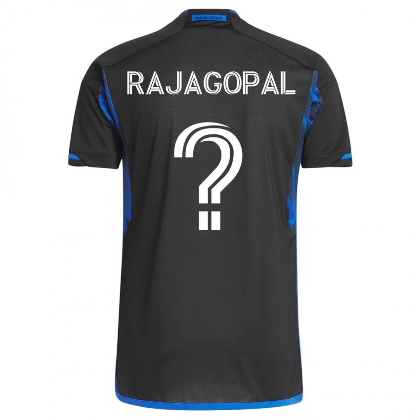 Niño Camiseta Rohan Rajagopal #0 Azul Negro 1ª Equipación 2023/24 La Camisa Chile