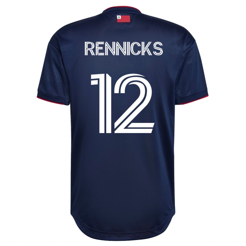 Niño Camiseta Justin Rennicks #12 Armada 1ª Equipación 2023/24 La Camisa Chile