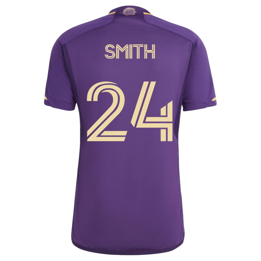Niño Camiseta Kyle Smith #24 Violeta 1ª Equipación 2023/24 La Camisa Chile