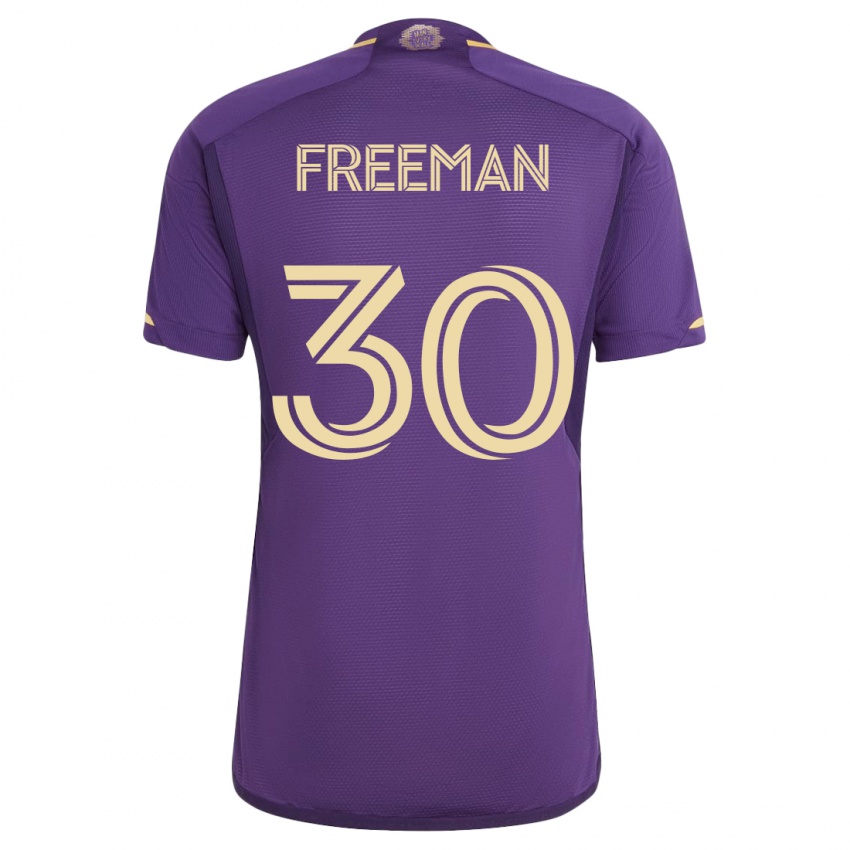 Niño Camiseta Alex Freeman #30 Violeta 1ª Equipación 2023/24 La Camisa Chile