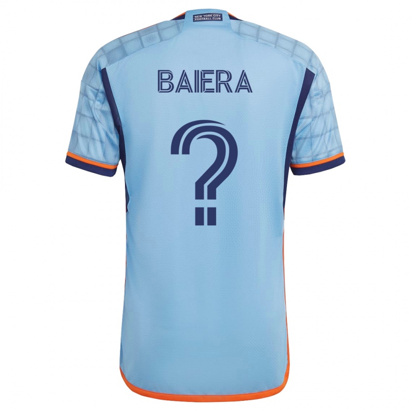Niño Camiseta Drew Baiera #0 Azul 1ª Equipación 2023/24 La Camisa Chile