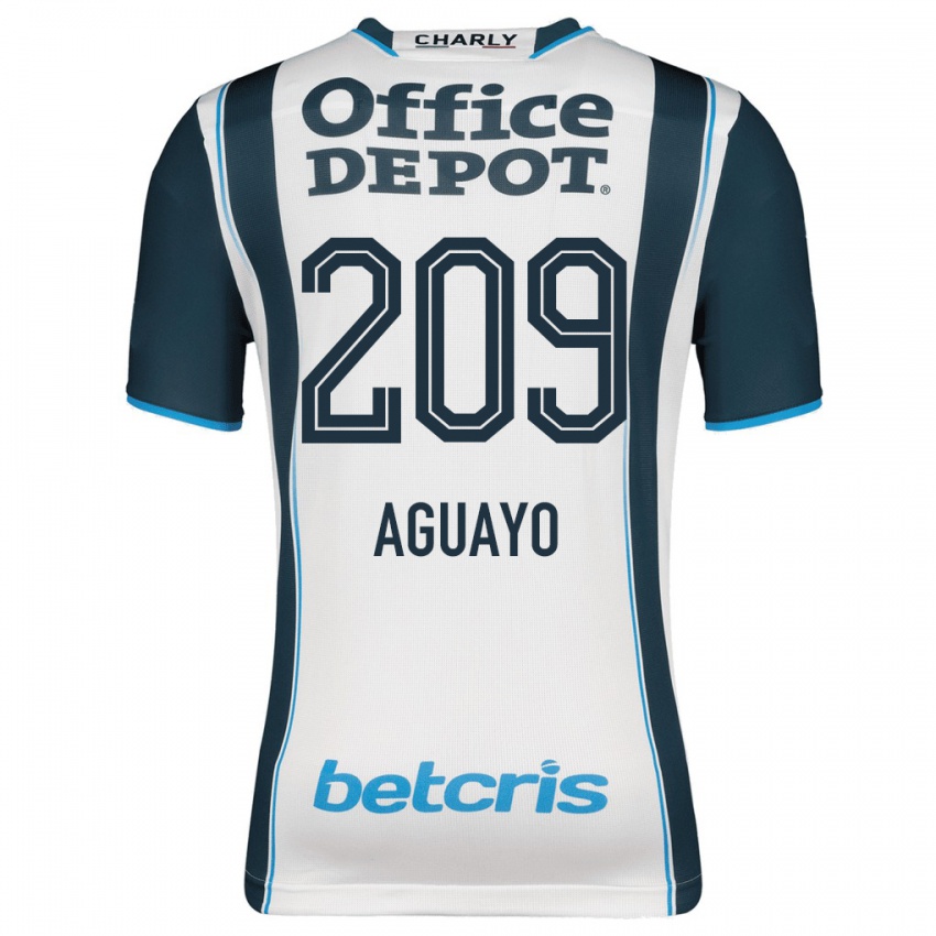 Niño Camiseta Sergio Aguayo #209 Armada 1ª Equipación 2023/24 La Camisa Chile