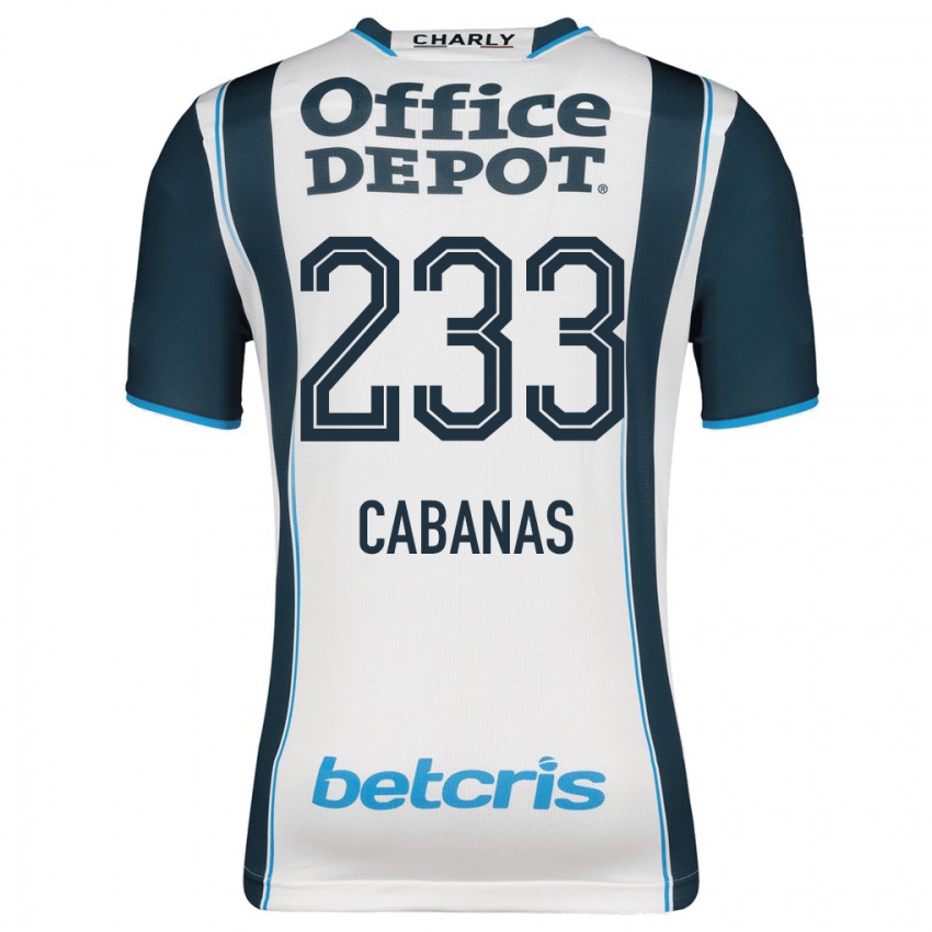 Niño Camiseta Mauricio Cabañas #233 Armada 1ª Equipación 2023/24 La Camisa Chile