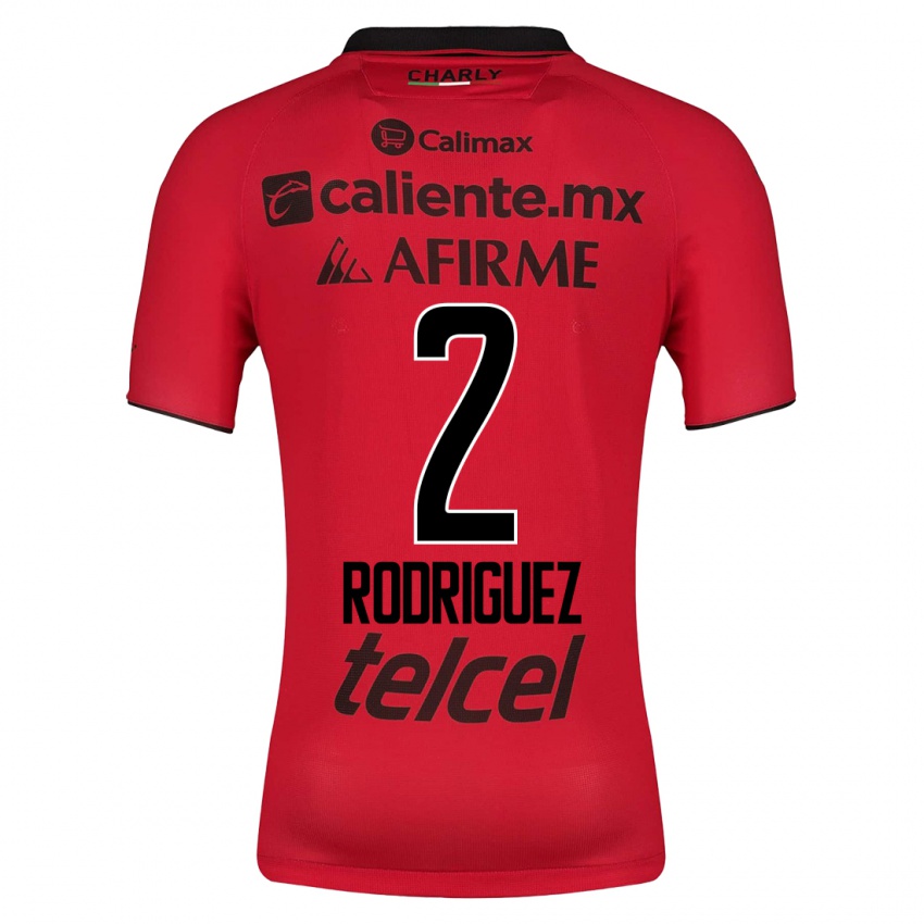 Niño Camiseta Antonio Rodríguez #2 Rojo 1ª Equipación 2023/24 La Camisa Chile