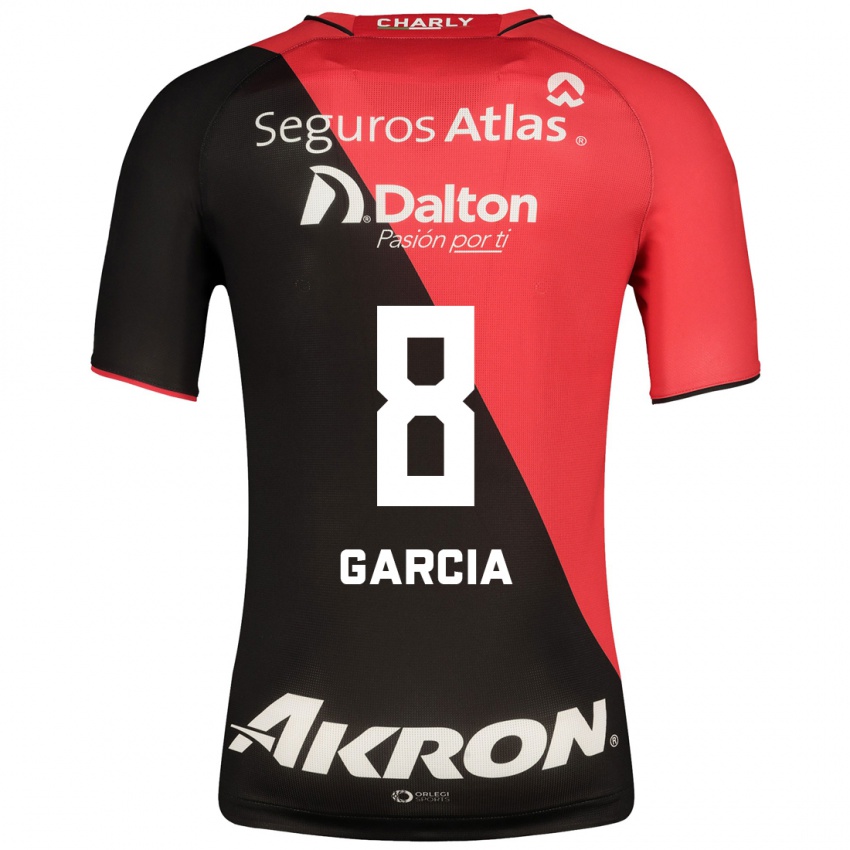Niño Camiseta Mateo García #8 Negro 1ª Equipación 2023/24 La Camisa Chile