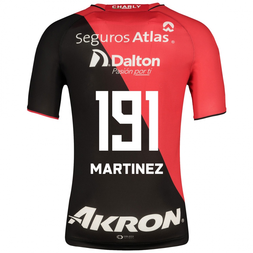 Niño Camiseta Gustavo Martínez #191 Negro 1ª Equipación 2023/24 La Camisa Chile