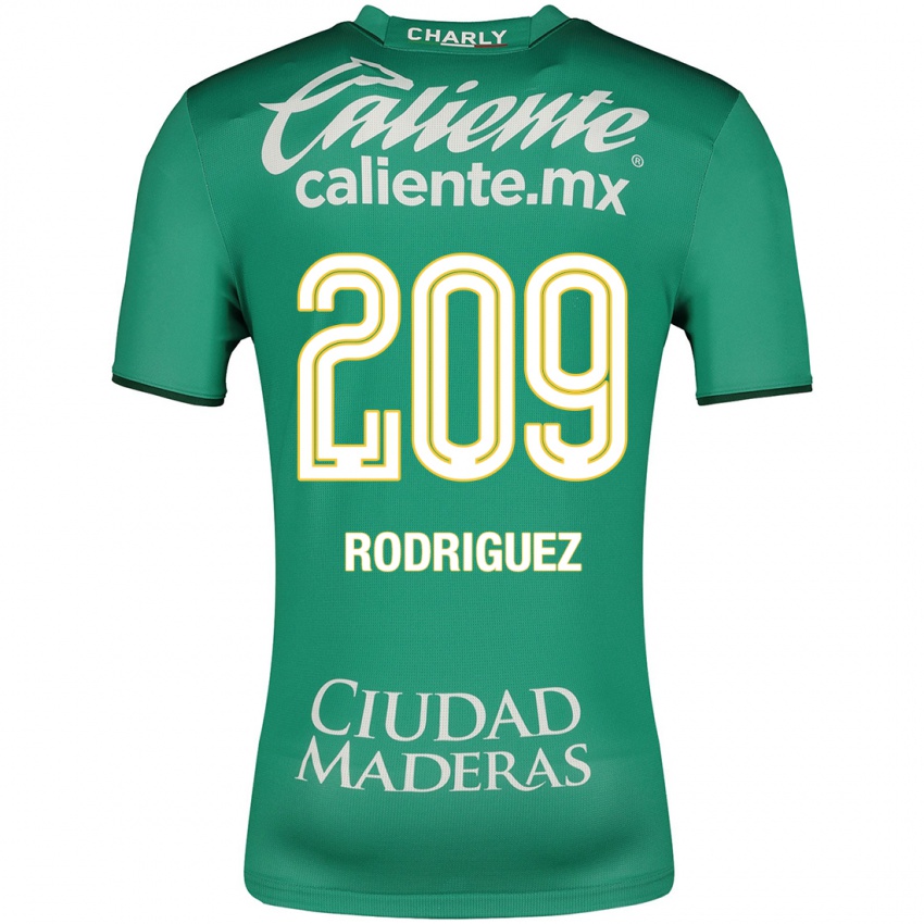 Niño Camiseta Víctor Rodríguez #209 Verde 1ª Equipación 2023/24 La Camisa Chile