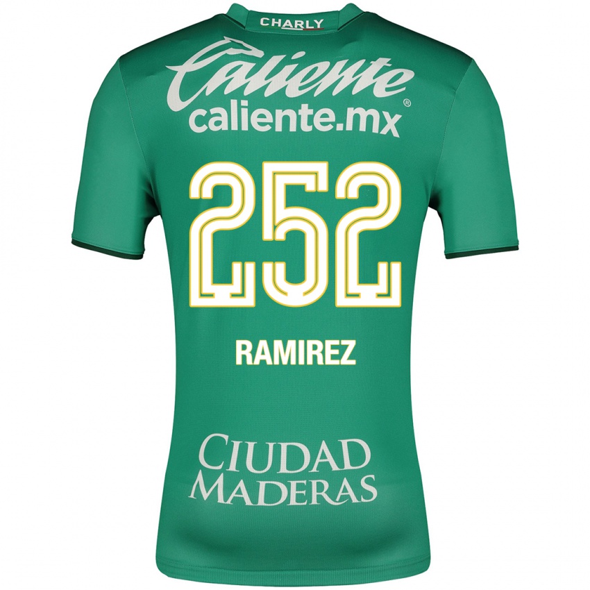 Niño Camiseta Luis Ramírez #252 Verde 1ª Equipación 2023/24 La Camisa Chile