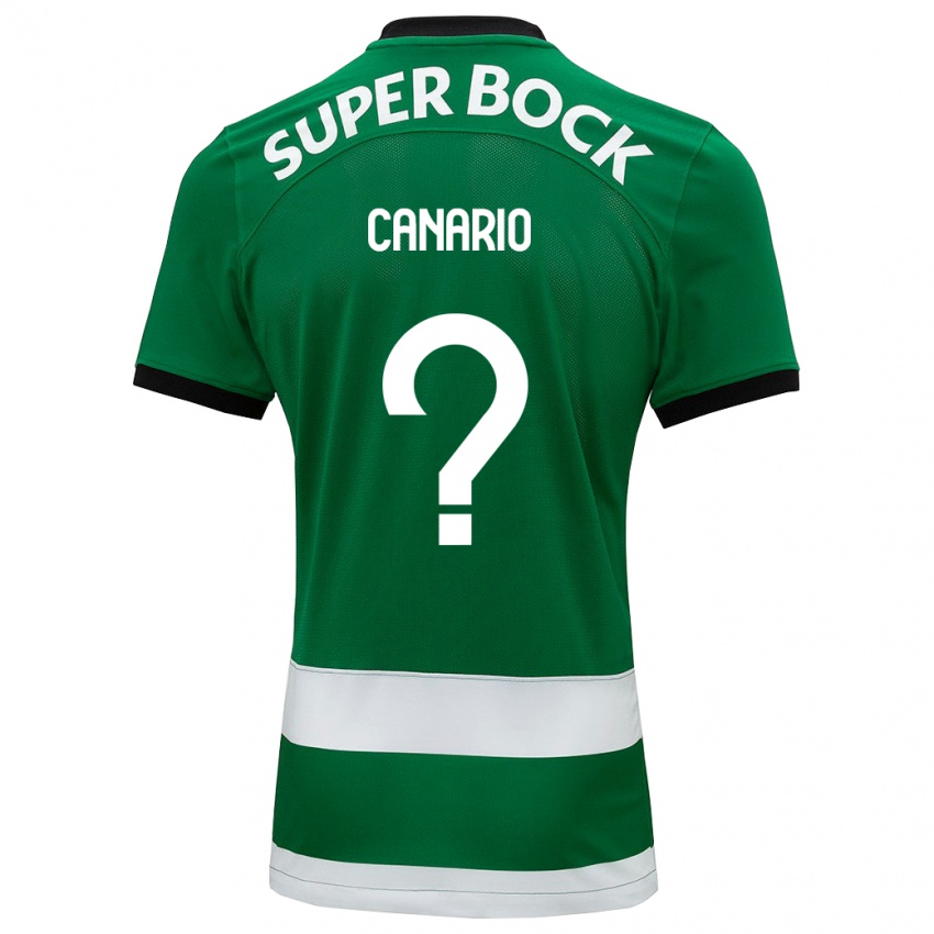 Niño Camiseta Francisco Canário #0 Verde 1ª Equipación 2023/24 La Camisa Chile