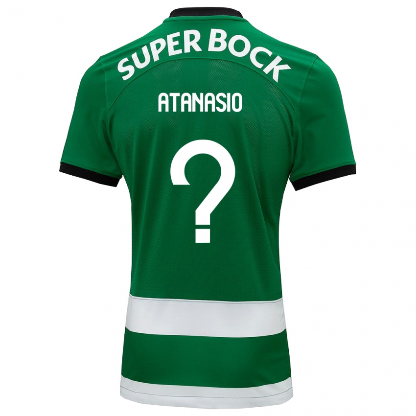 Niño Camiseta Atanásio #0 Verde 1ª Equipación 2023/24 La Camisa Chile