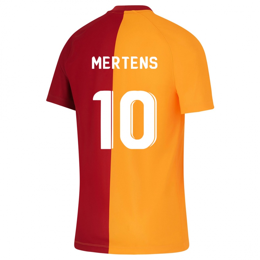 Niño Camiseta Dries Mertens #10 Naranja 1ª Equipación 2023/24 La Camisa Chile