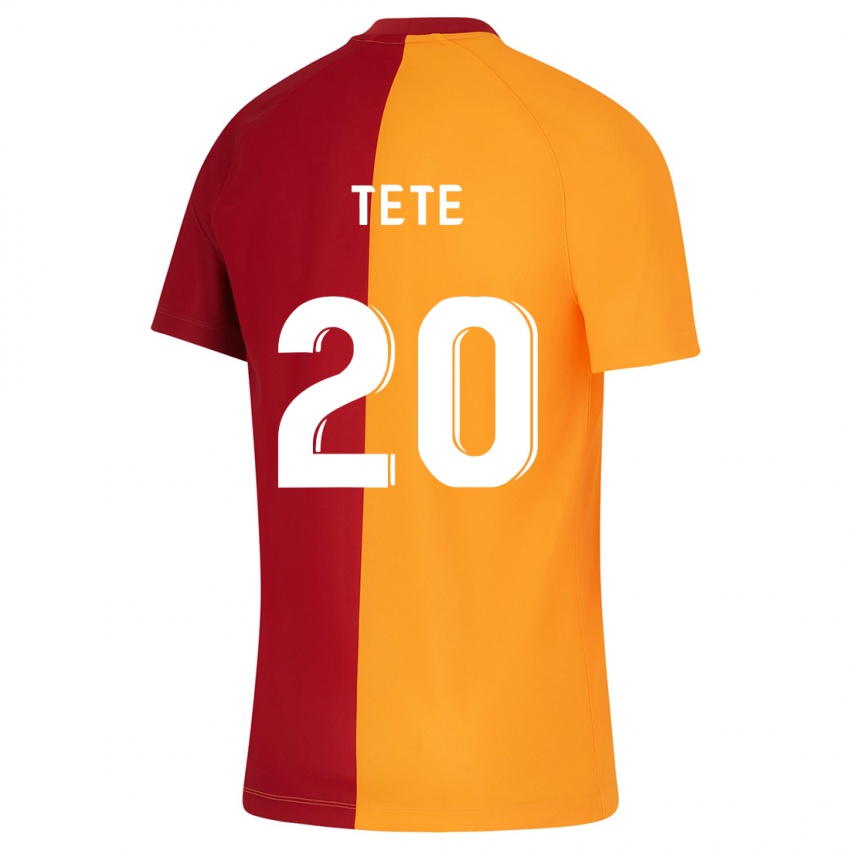 Niño Camiseta Tete #20 Naranja 1ª Equipación 2023/24 La Camisa Chile