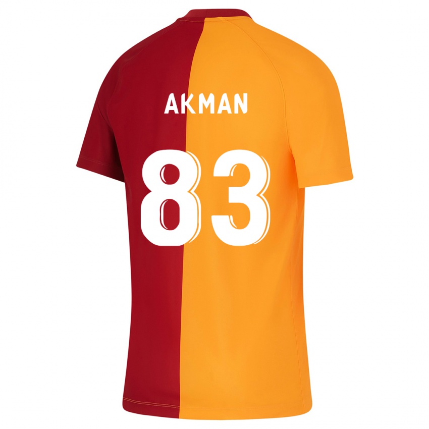 Niño Camiseta Efe Akman #83 Naranja 1ª Equipación 2023/24 La Camisa Chile