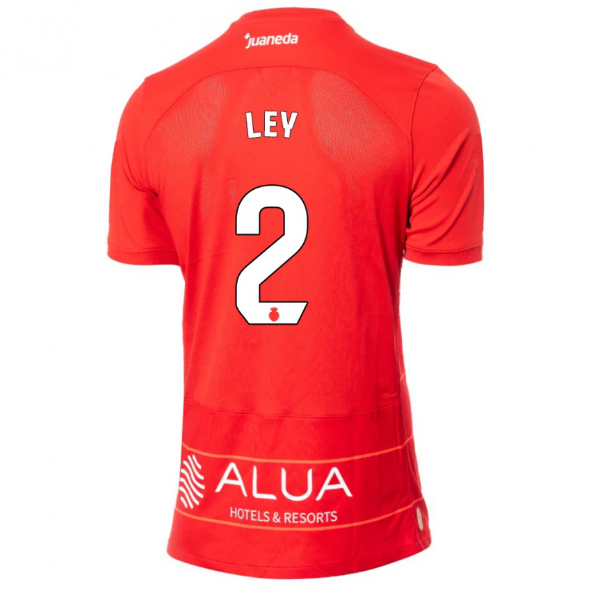 Niño Camiseta Yuzún Ley #2 Rojo 1ª Equipación 2023/24 La Camisa Chile