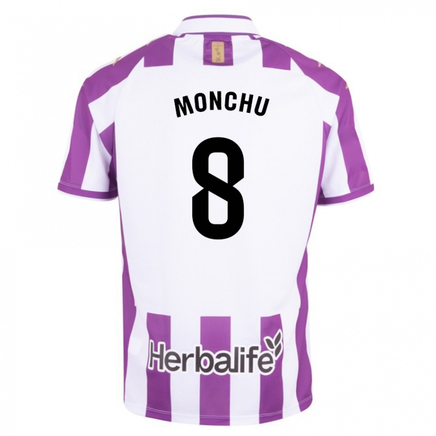 Niño Camiseta Monchu #8 Morado 1ª Equipación 2023/24 La Camisa Chile