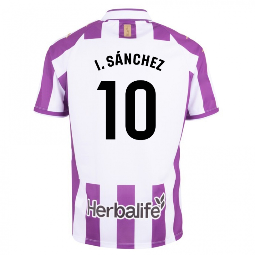 Niño Camiseta Iván Sánchez #10 Morado 1ª Equipación 2023/24 La Camisa Chile