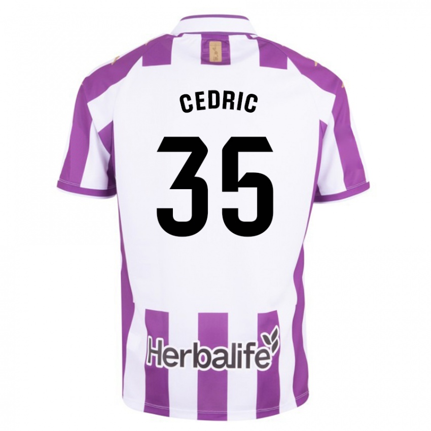 Niño Camiseta Iván Cédric #35 Morado 1ª Equipación 2023/24 La Camisa Chile