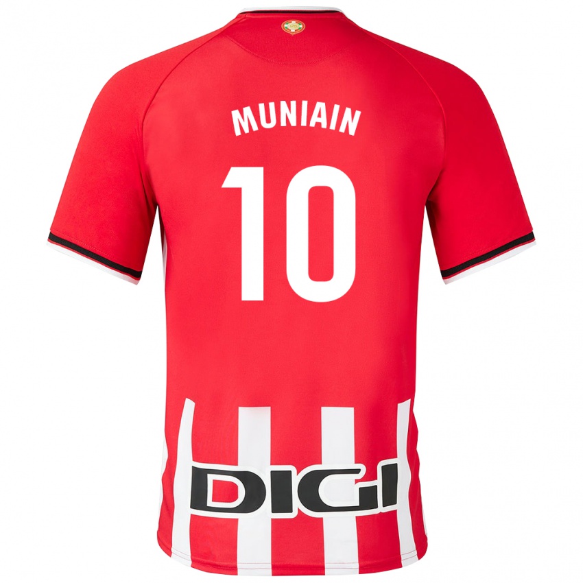 Niño Camiseta Iker Muniain #10 Rojo 1ª Equipación 2023/24 La Camisa Chile