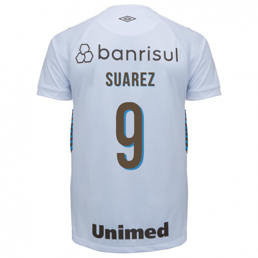 Niño Camiseta Luis Suárez #9 Blanco 2ª Equipación 2023/24 La Camisa Chile