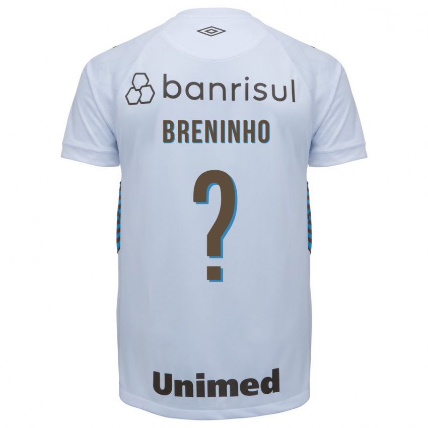 Niño Camiseta Breninho #0 Blanco 2ª Equipación 2023/24 La Camisa Chile
