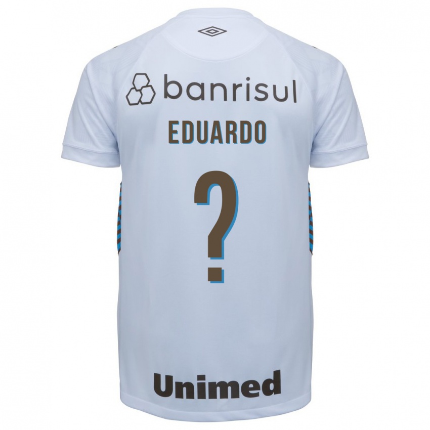 Niño Camiseta Eduardo #0 Blanco 2ª Equipación 2023/24 La Camisa Chile