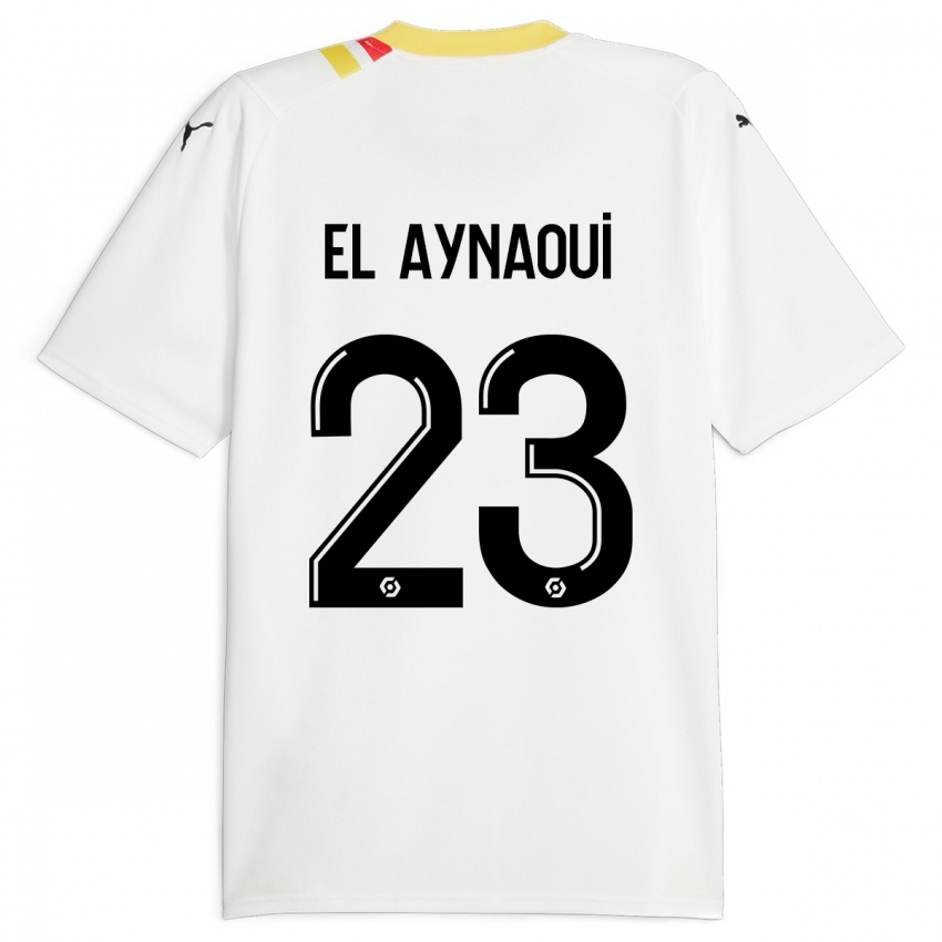 Niño Camiseta Neil El Aynaoui #23 Negro 2ª Equipación 2023/24 La Camisa Chile