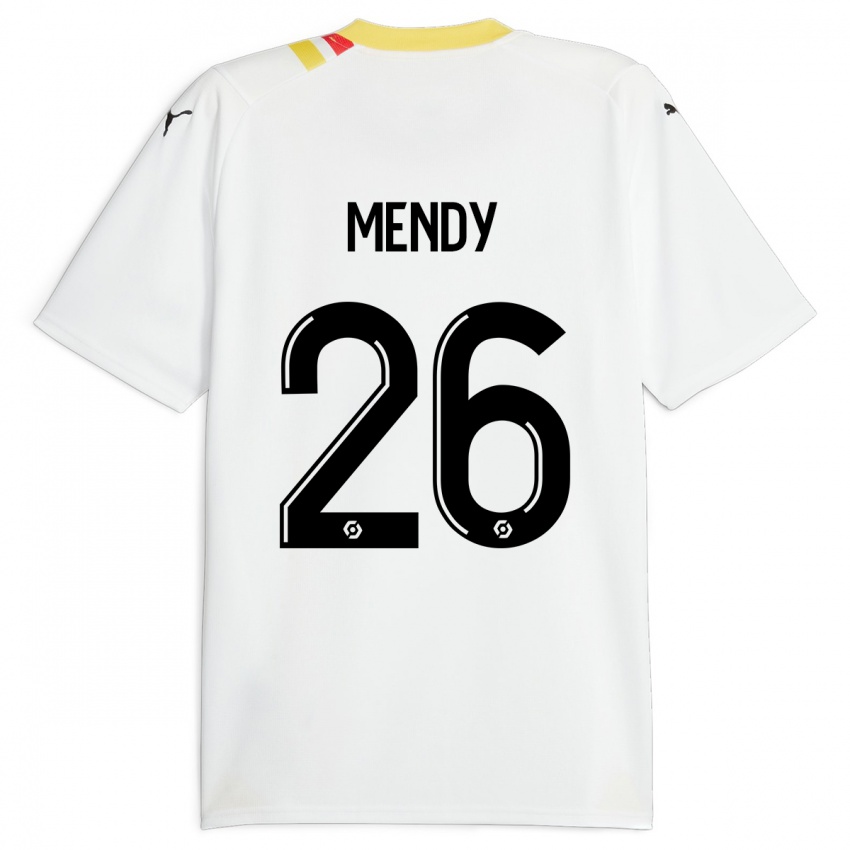 Niño Camiseta Nampalys Mendy #26 Negro 2ª Equipación 2023/24 La Camisa Chile