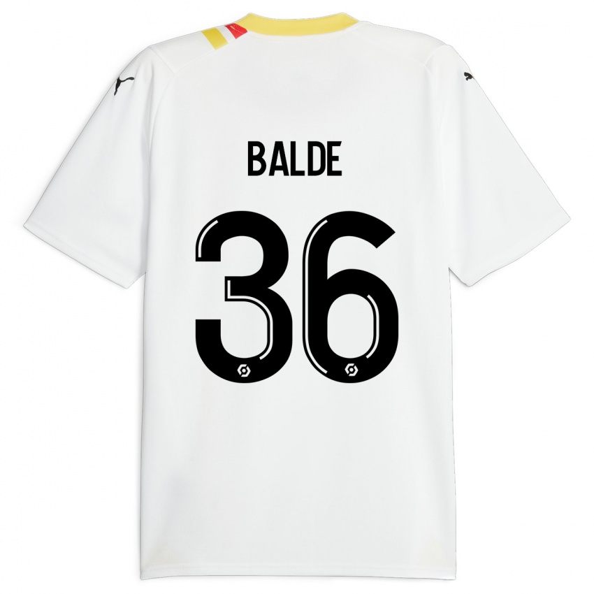 Niño Camiseta Ibrahima Baldé #36 Negro 2ª Equipación 2023/24 La Camisa Chile
