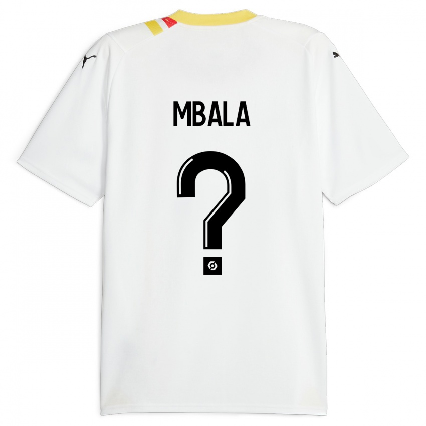 Niño Camiseta Keny Mbala #0 Negro 2ª Equipación 2023/24 La Camisa Chile