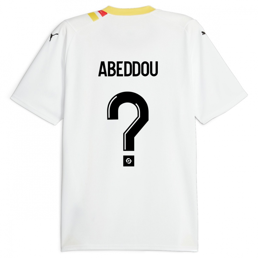 Niño Camiseta Adam Abeddou #0 Negro 2ª Equipación 2023/24 La Camisa Chile