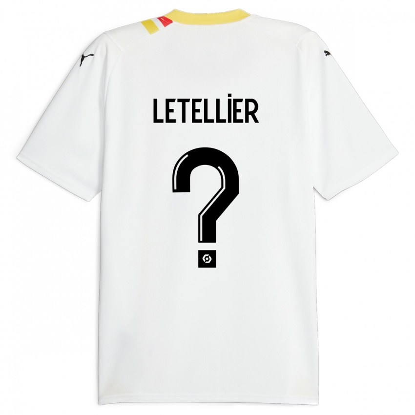 Niño Camiseta Trévor Letellier #0 Negro 2ª Equipación 2023/24 La Camisa Chile