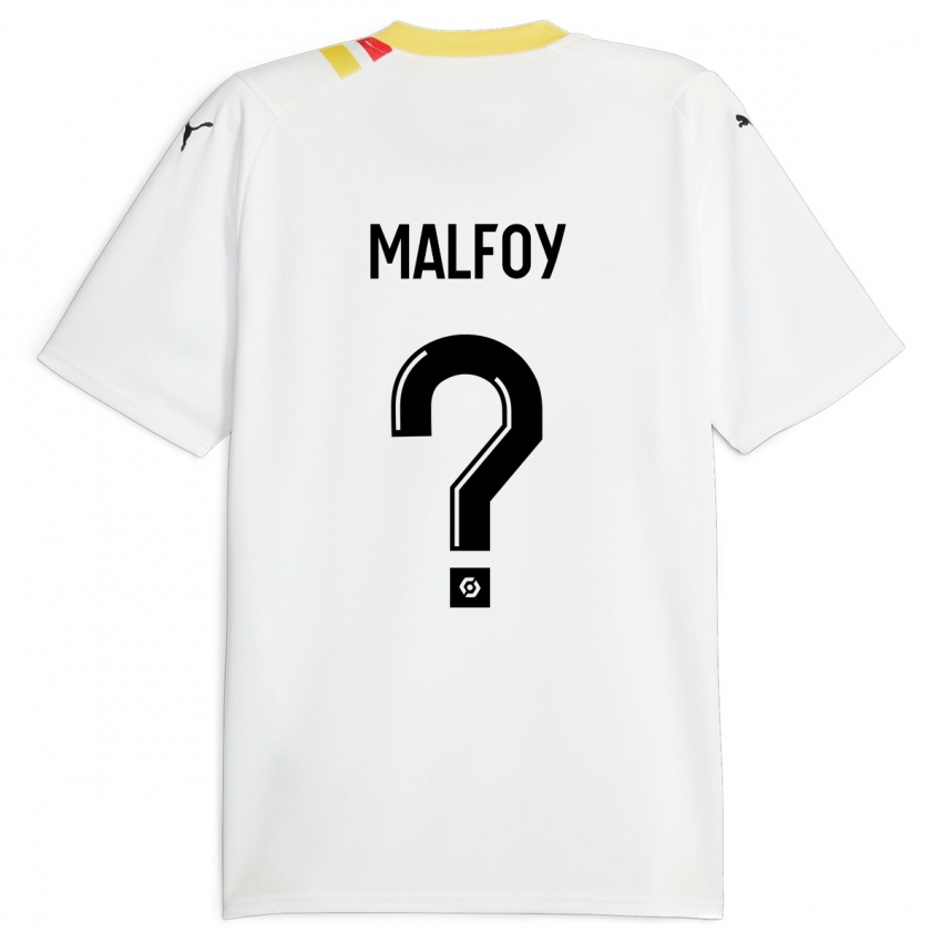 Niño Camiseta Lucas Malfoy #0 Negro 2ª Equipación 2023/24 La Camisa Chile