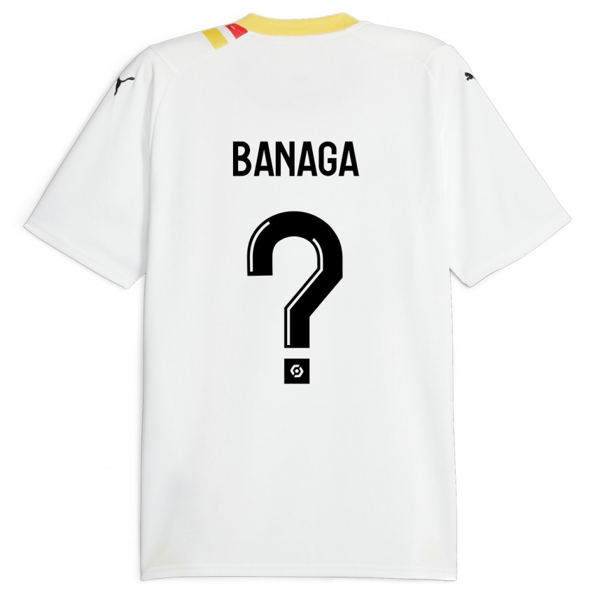 Niño Camiseta Mathéssendé Baud Banaga #0 Negro 2ª Equipación 2023/24 La Camisa Chile