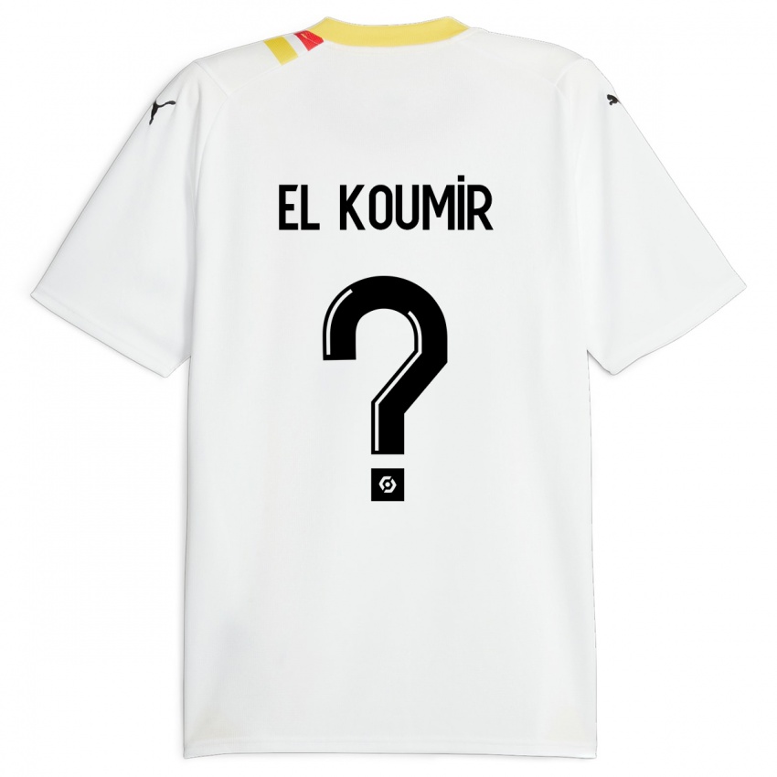 Niño Camiseta Kaïna El Koumir #0 Negro 2ª Equipación 2023/24 La Camisa Chile