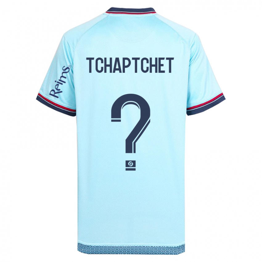 Niño Camiseta Arthur Tchaptchet #0 Cielo Azul 2ª Equipación 2023/24 La Camisa Chile