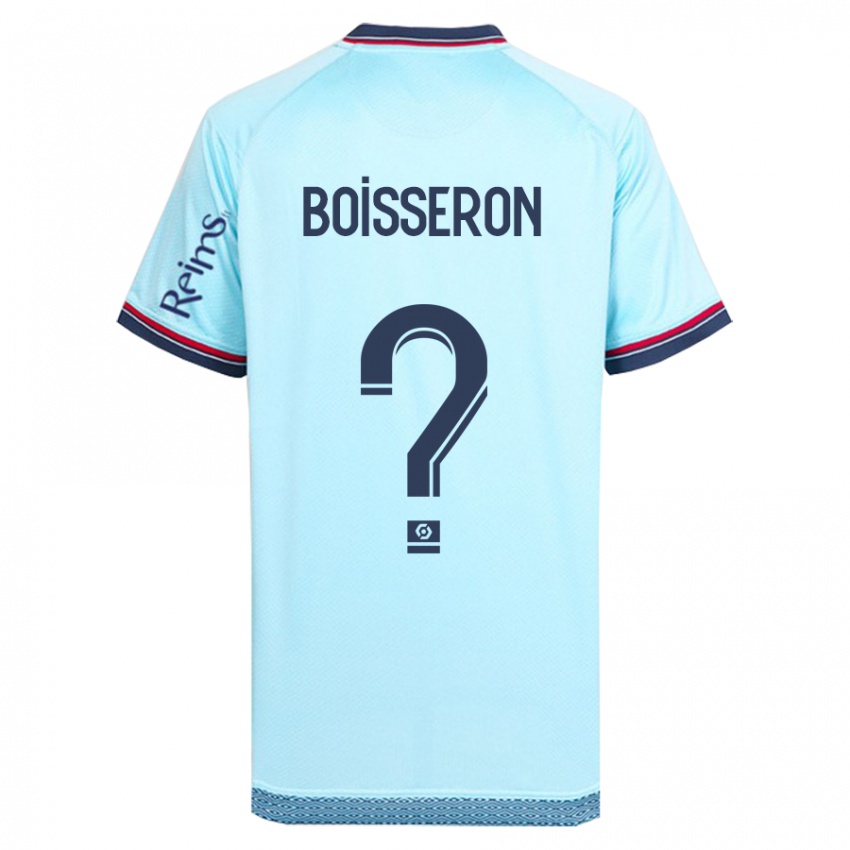 Niño Camiseta Jawad Boisseron #0 Cielo Azul 2ª Equipación 2023/24 La Camisa Chile