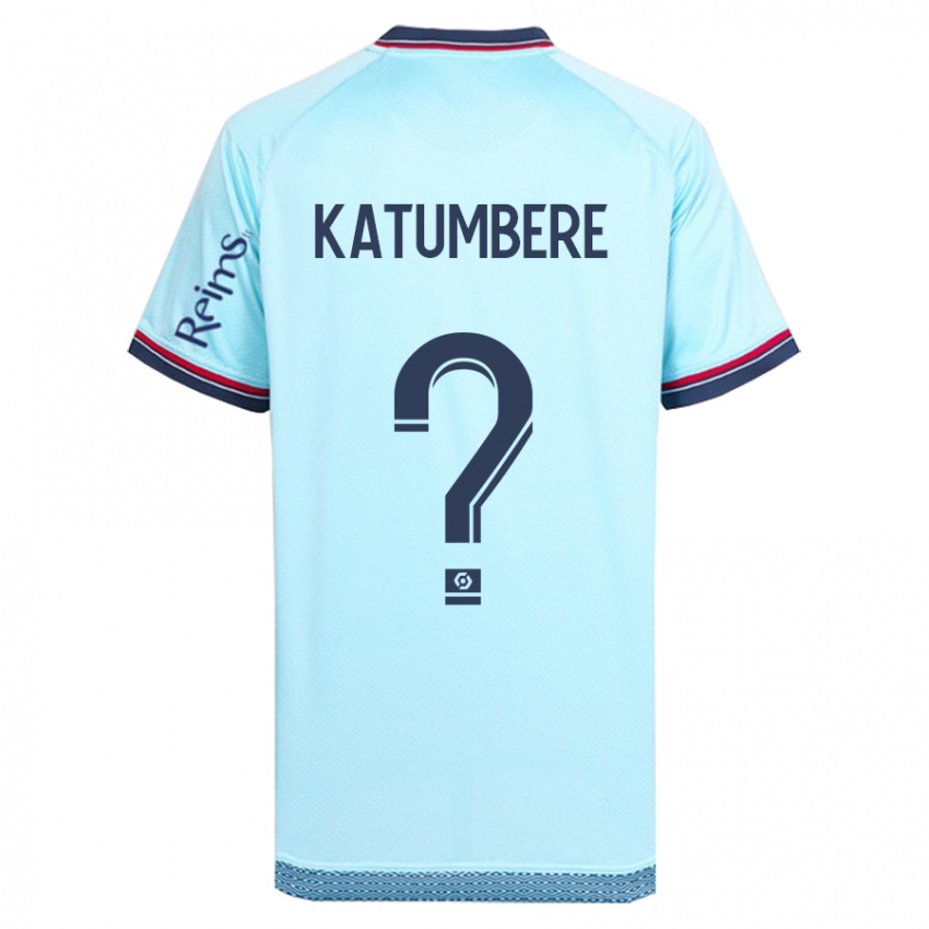 Niño Camiseta Noah Katumbere #0 Cielo Azul 2ª Equipación 2023/24 La Camisa Chile