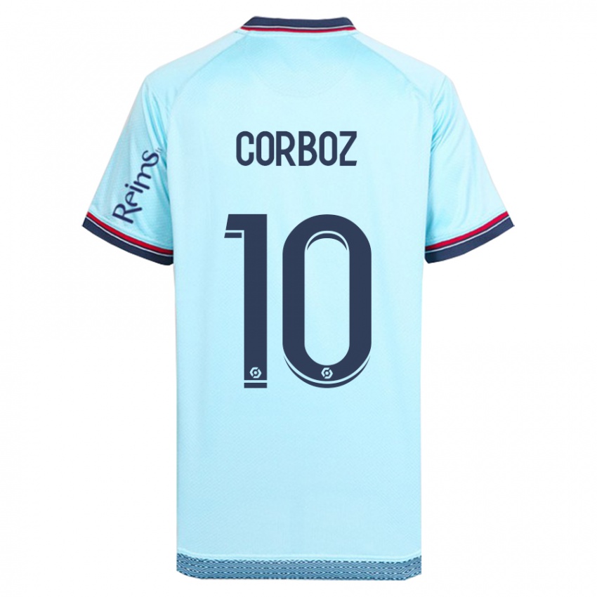 Niño Camiseta Rachel Corboz #10 Cielo Azul 2ª Equipación 2023/24 La Camisa Chile