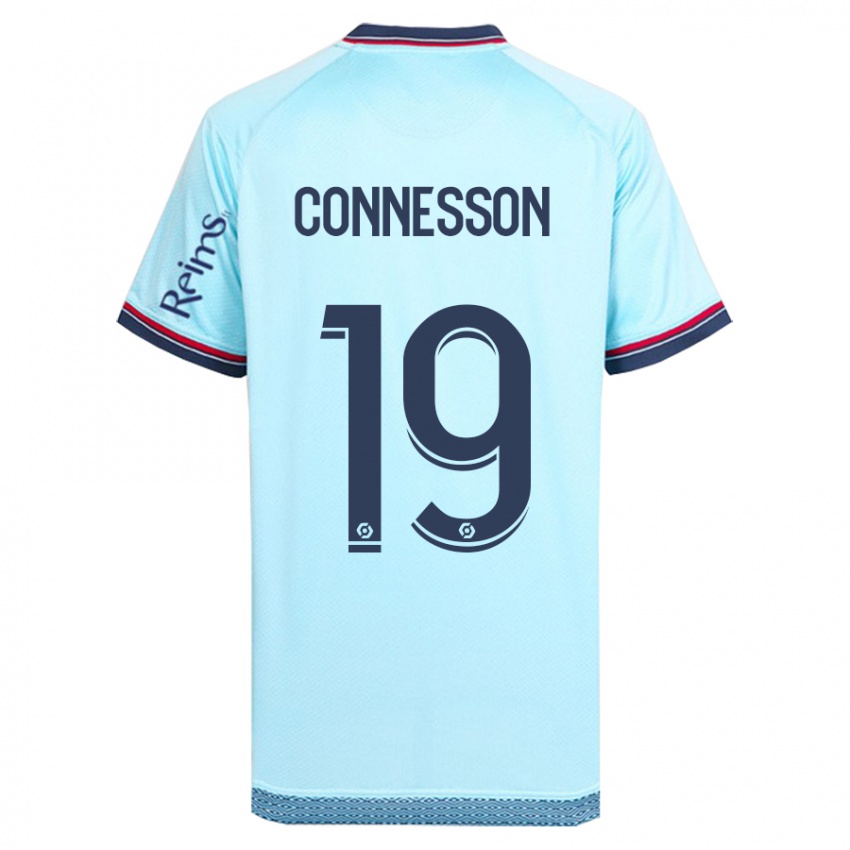 Niño Camiseta Adele Connesson #19 Cielo Azul 2ª Equipación 2023/24 La Camisa Chile