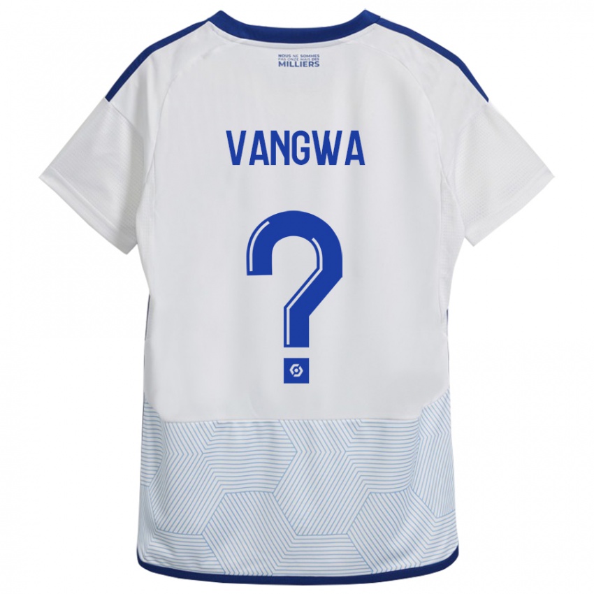 Niño Camiseta Jilva Vangwa #0 Blanco 2ª Equipación 2023/24 La Camisa Chile