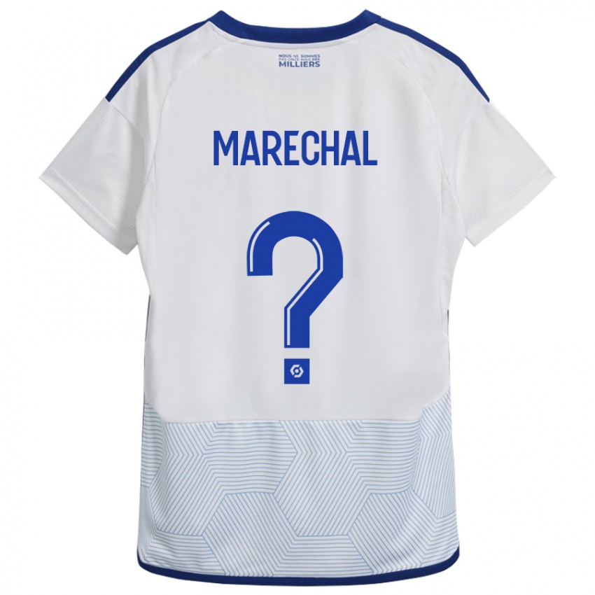 Niño Camiseta Max Marechal #0 Blanco 2ª Equipación 2023/24 La Camisa Chile