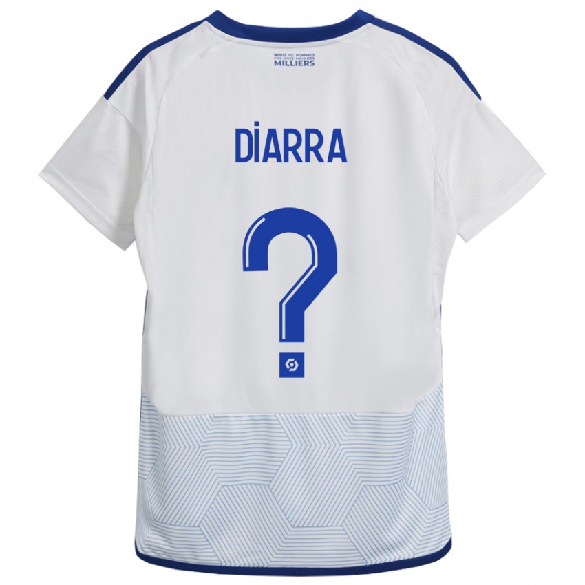 Niño Camiseta Massaoly Diarra #0 Blanco 2ª Equipación 2023/24 La Camisa Chile