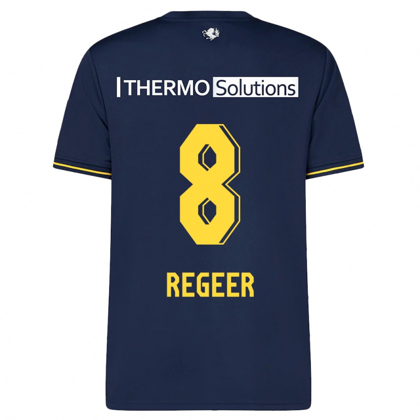 Niño Camiseta Youri Regeer #8 Armada 2ª Equipación 2023/24 La Camisa Chile