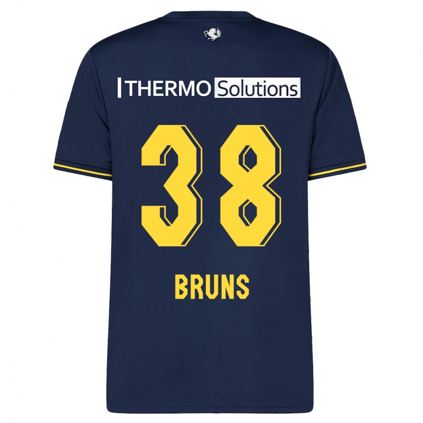 Niño Camiseta Max Bruns #38 Armada 2ª Equipación 2023/24 La Camisa Chile